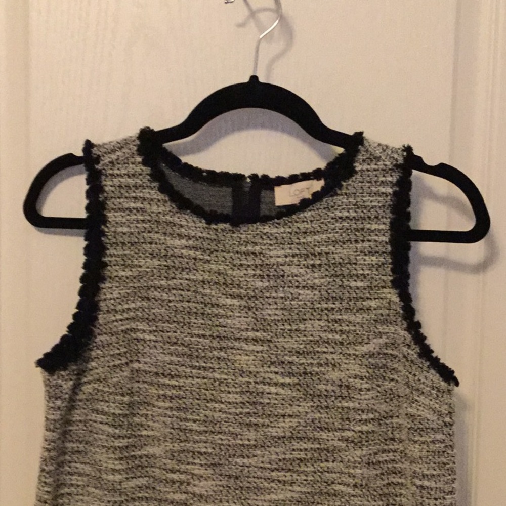 Lovely Marled Knit Loft Dress